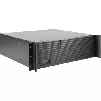 Rack de servidor Inter-Tech 3U-K-340L preto ATX ventoinha de 60mm