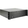 Rack de servidor Inter-Tech 3U-K-340L preto ATX ventoinha de 60mm