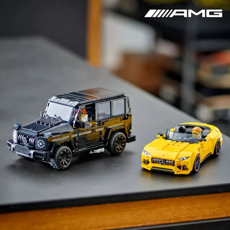 LEGO Speed Champions Mercedes-AMG G 63 & Mercedes-AMG SL 63 76924, multicolor