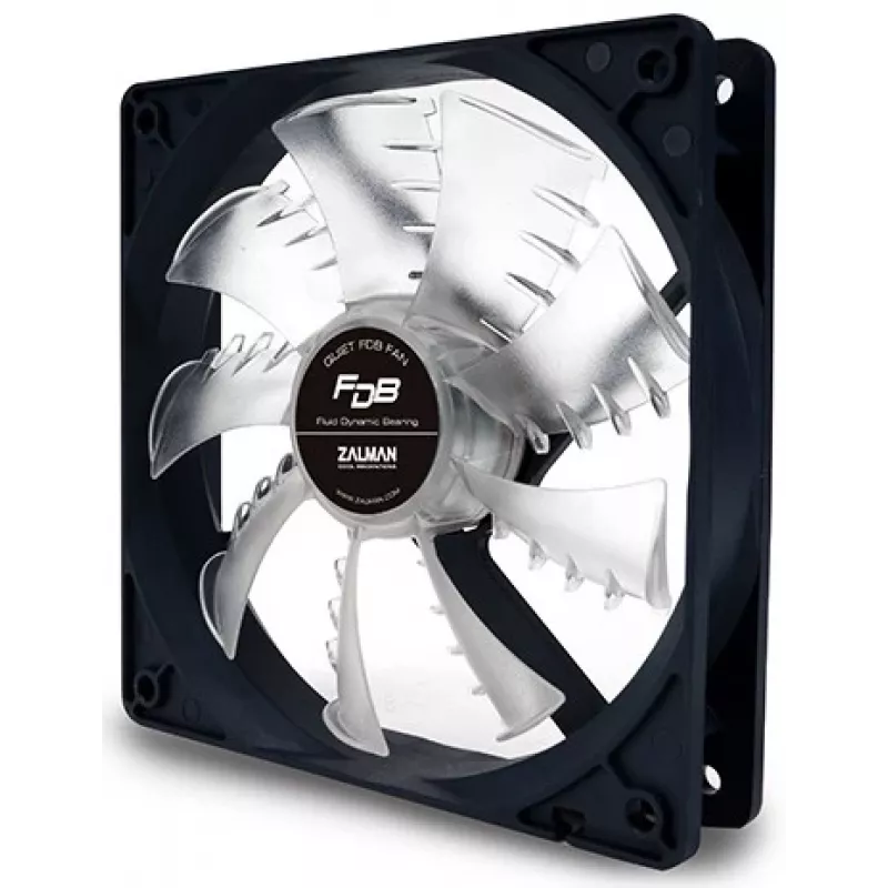 Sistema de arrefecimento para computador Zalman ZM-F3 FDB(SF) ventoinha para caixa de computador 12 cm preto, transparente