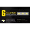 Lanterna de cabeça Nitecore HA15 UHE – luz compacta mãos-livres, máx. 400 lúmenes