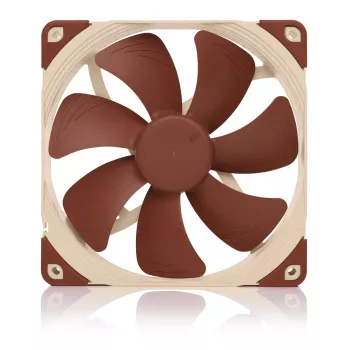 Ventoinha Noctua NF-A14 140 mm PWM 5 V 1,3 W bronze/bege, 1500 rpm, 140,2 m³/h, 24,6 dB