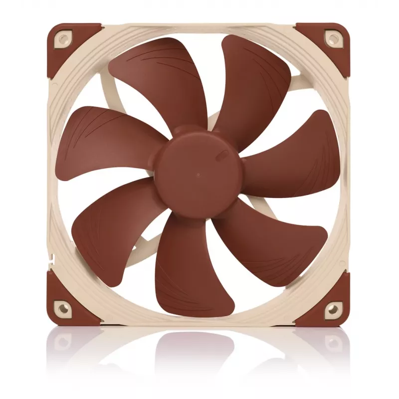 Noctua NF-A14 5V PWM ventoinha de caixa de 140 mm, 300–1500 rpm, 24,6 dB, bege/castanho