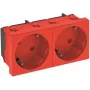 Tomada OBO STD-D3S SRO2 33° 2 fichas com contacto de proteção 6120109 1 (6120109)