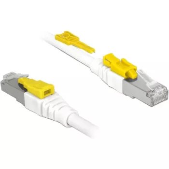 Cabo de rede DeLOCK 85335 RJ-45 Cat6a 5m branco