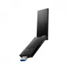 Adaptador USB Type-A Wi‑Fi 6E Cudy WU5400, dual-band 2x2, 2402 Mbit/s, preto