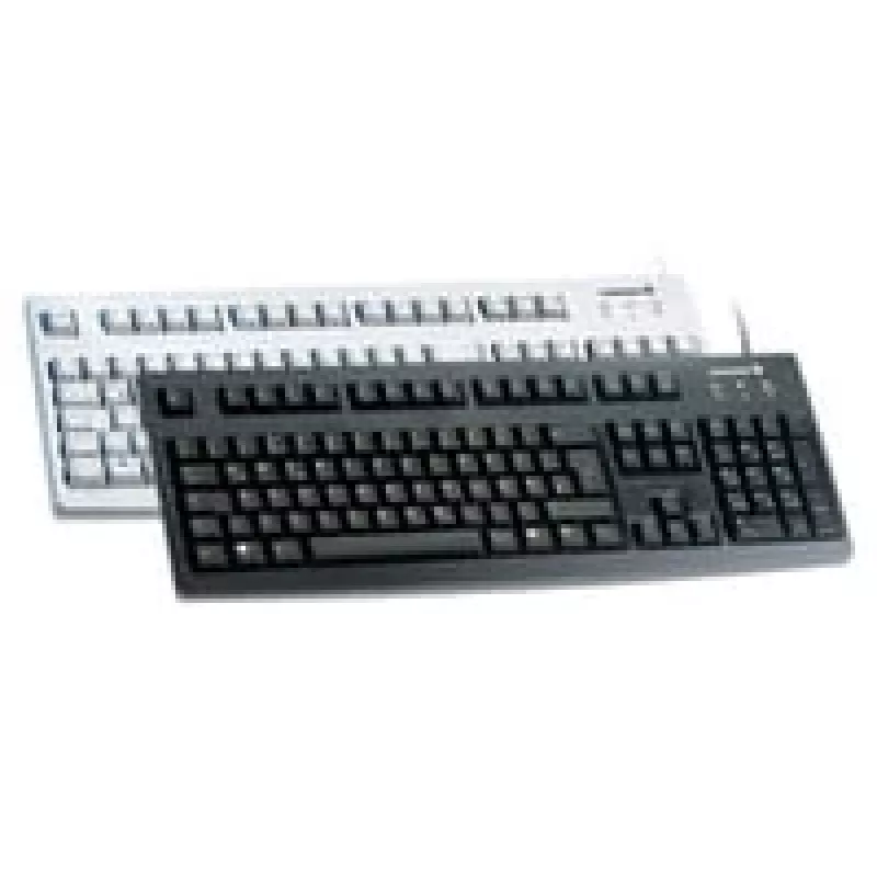 Teclado Cherry G83-6105 com fios USB francês (FR), cinzento, cabo USB de 1,75 m