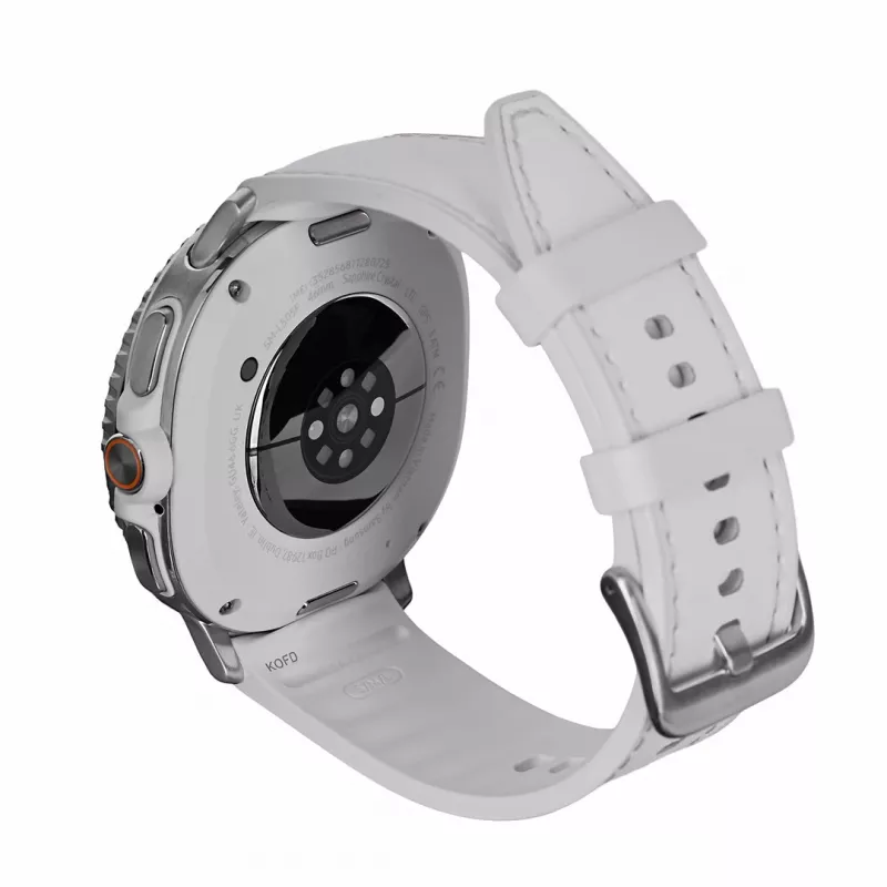 Smartwatch Samsung Galaxy Watch 8 Classic 46 mm prateado — 3,3 cm AMOLED, 4G, 64 GB, 445 mAh