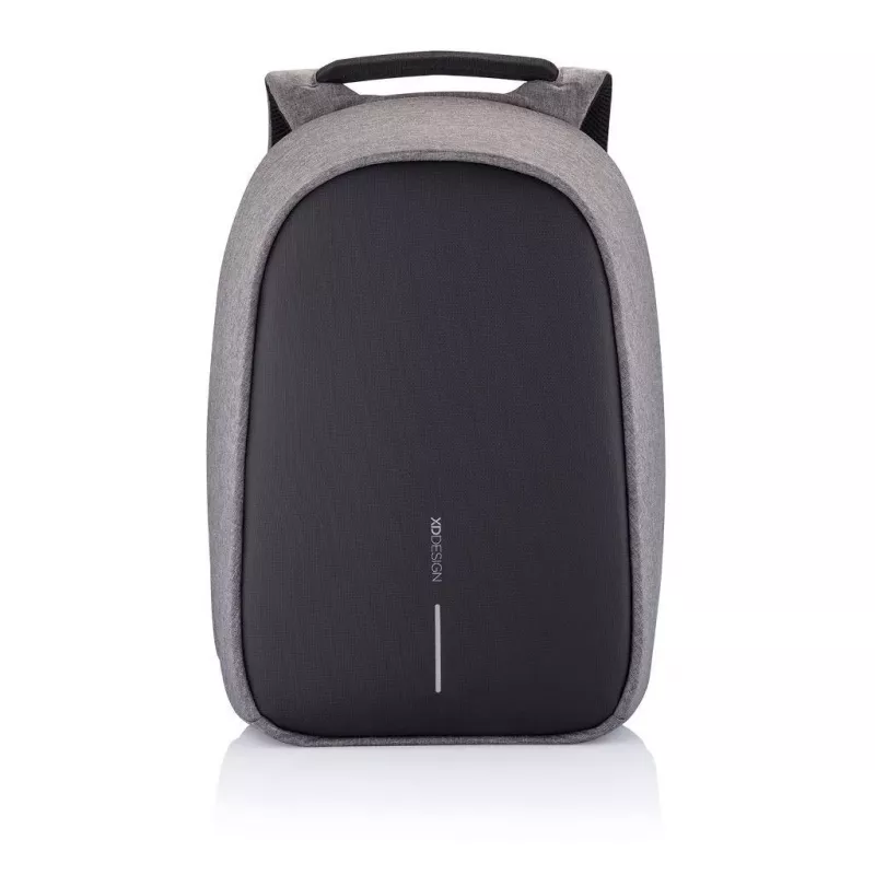 XD Design Bobby Hero Regular P705.292 mochila antirroubo, portátil de 15,6 polegadas, tablet de 12,9 polegadas, 16 l, porta de carregamento USB, bolso RFID, cinzento