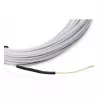 Cabo drop FTTH DIGITUS monomodo, 4 fibras com 4 conectores LC/APC, 30 m