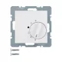 Interruptor rotativo de termostato Berker 20268989, branco, AC 250 V, 50–60 Hz