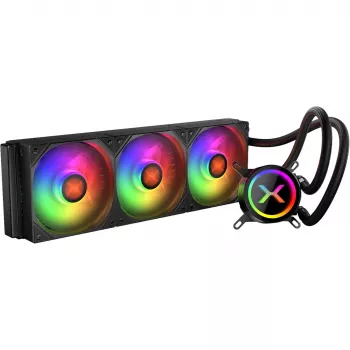 Ventoinha KRUX HydroX 360 ARGB, Compatível com Radiadores de 360 mm, Iluminação ARGB