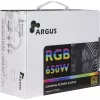 Fonte de alimentação Inter-Tech Argus RGB-650W CM II 20+4 Pin ATX ATX preta