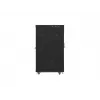Armário de rack 19 polegadas 22U 800x1000 Portas de vidro LCD (Flat Pack) V2 preto