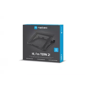 Suporte para portátil NATEC NPL-2271 Preto 43,9 cm (17,3 polegadas)