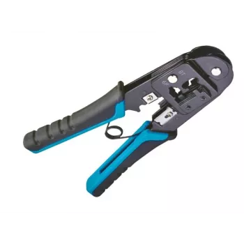 Alantec NI024 Alicate de cravar Cabo Ferramenta de cravar Preto, Azul