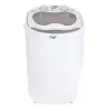 Máquina de lavar de carga superior Adler AD 8055, portátil, capacidade 3 kg, creme, botão rotativo, 150 W