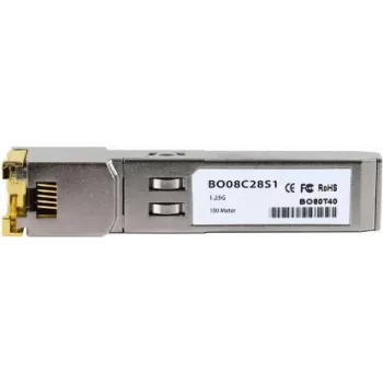Transceptor SFP de cobre BlueOptics BO08C28S1 1000 Mbit/s Gigabit Ethernet, RJ45