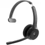 721 Headset sem fios único ON-EAR USB-A BUNDLE-CARBON Preto