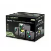 Altifalante Esperanza EGS107 2.1 USB LED 5 W preto