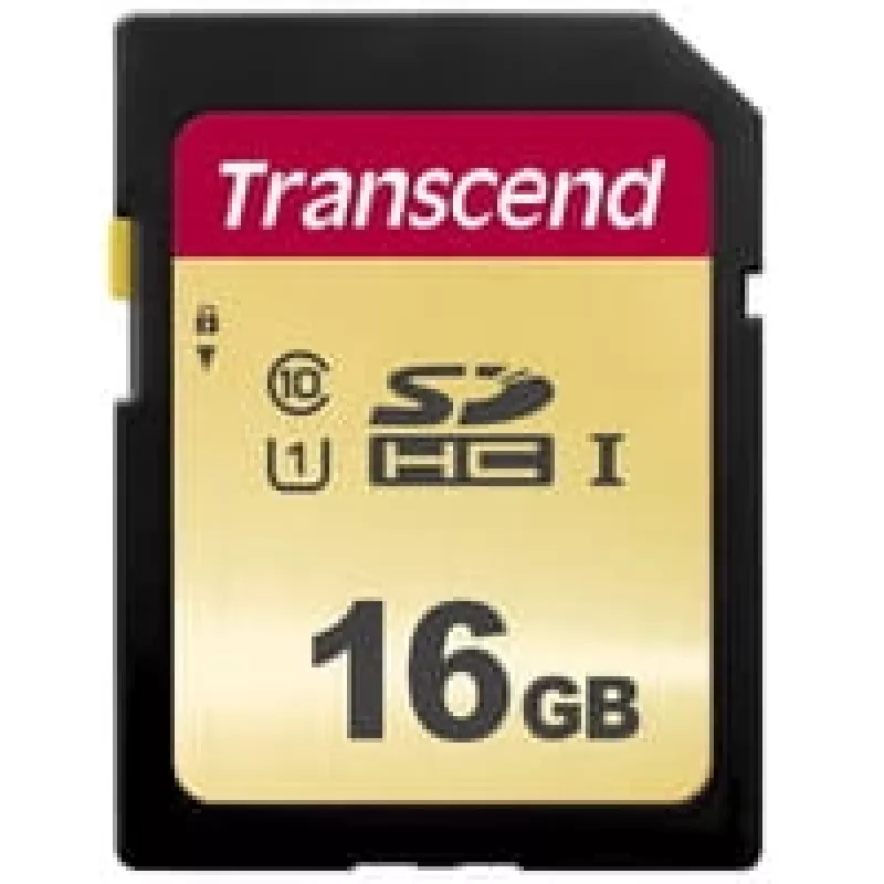 Cartão de memória Transcend 16GB SDHC UHS-I 500S