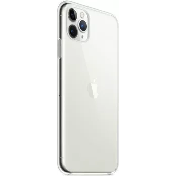 Apple - capa para telemóvel - policarbonato, poliuretano termoplástico (TPU) - transparente - para iPhone 11 Pro Max (MX0H2ZM/A)