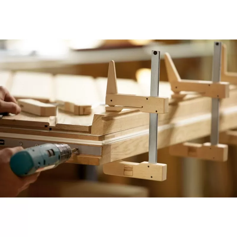 Grampo de aperto em F Bessey HKL20 20 cm alumínio madeira
