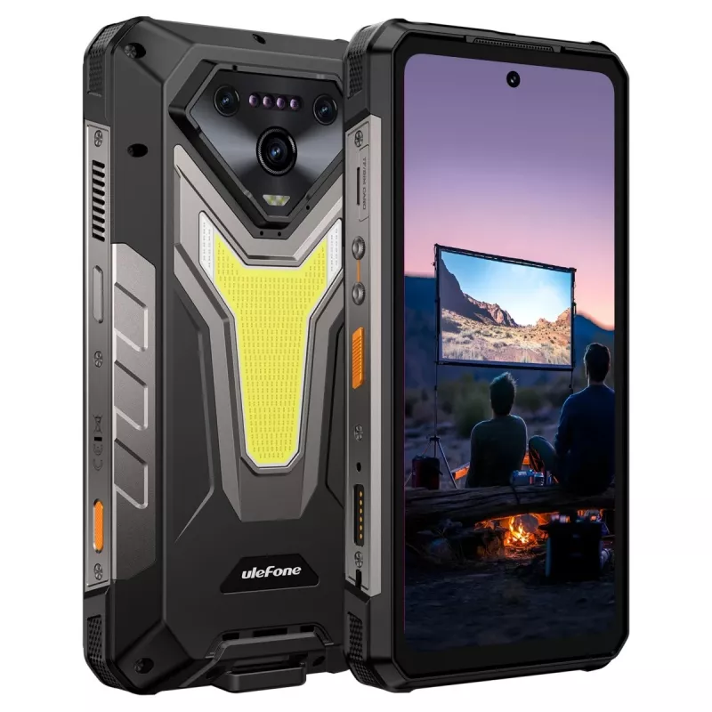 Smartphone UleFone Armor 34 Pro (Plus) 16/512GB 5G, dispositivo Android robusto, 16GB RAM, 512GB armazenamento, conectividade 5G