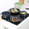 Conjunto de panelas Russell Hobbs RH03319EU7, 5 peças, frigideiras antiaderentes, aptas para máquina de lavar loiça
