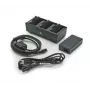 Carregador interior Zebra SAC-MPM-3BCHGEU1-01, alimentação CA, preto, inclui cabo de alimentação CA e DC