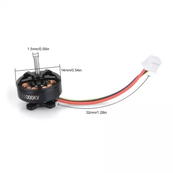 BetaFPV Motor brushless 1103 para drone 11000KV_2S, 1 unid.