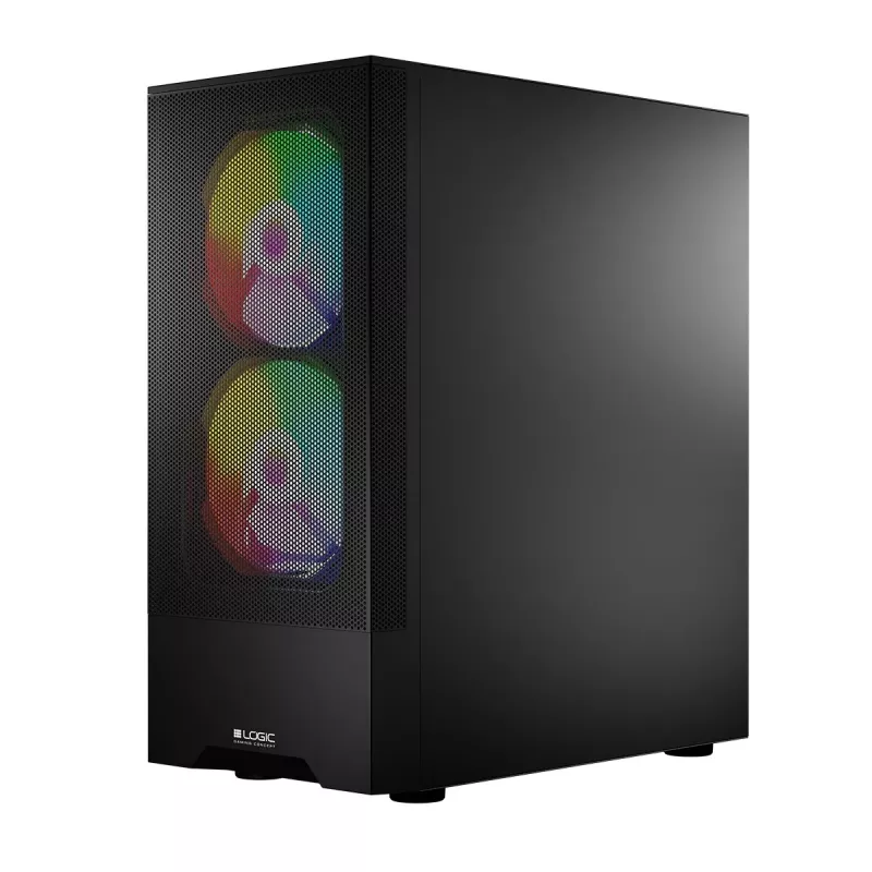 Caixa Logic ARYA ARGB MINIDI USB 3.0 preta