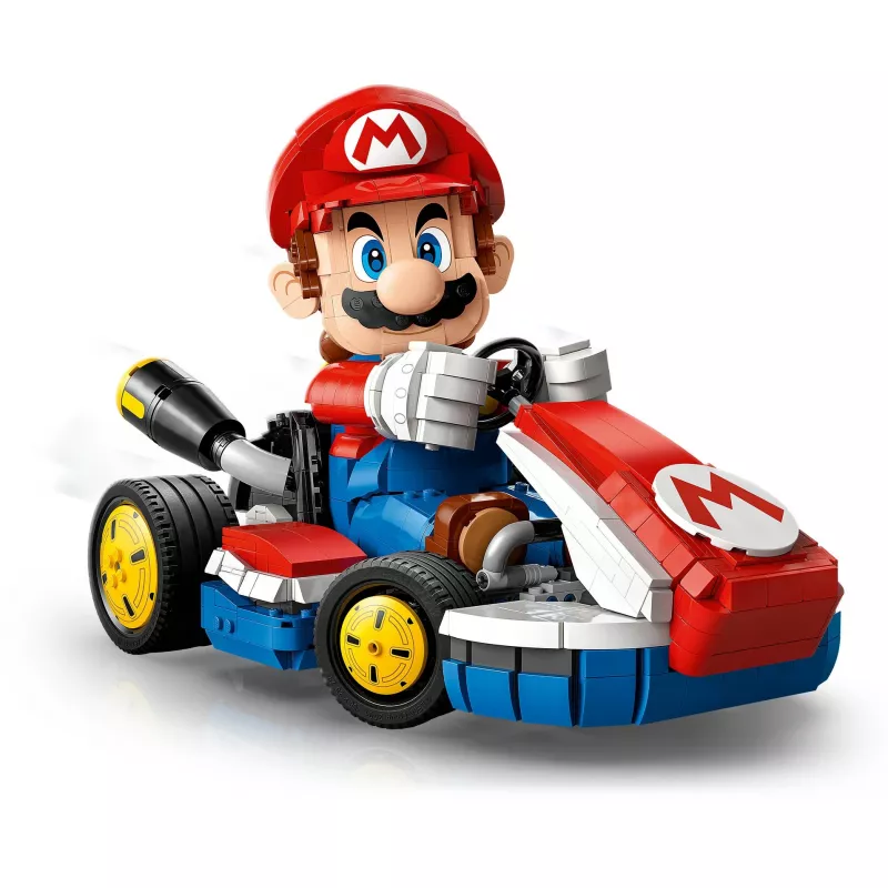 72037 Super Mario Mario Kart: Mario & Kart padrão, brinquedo de construção