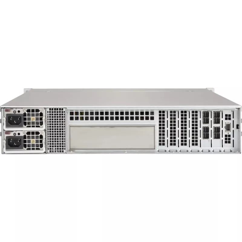 Supermicro – SuperChassis 216BE2C-R609JBOD – montagem em rack – 2U SATA/SAS hot-swap 600 Watt preto