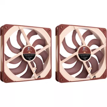 Conjunto de ventoinha dupla Noctua NF-A14x25 G2 PWM Sx2 PP 140mm