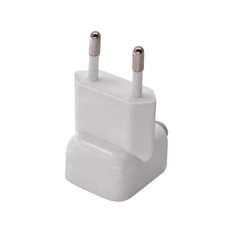 Akyga AK-AD-60 ficha de substituição UE CEE 7/16 para IEC C7, branco
