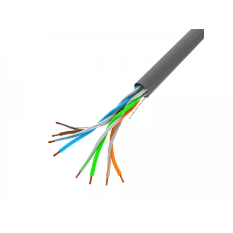 Cabo de rede Lanberg LCU5-11CU-0305-S U/UTP Cat5e 305 m cinzento