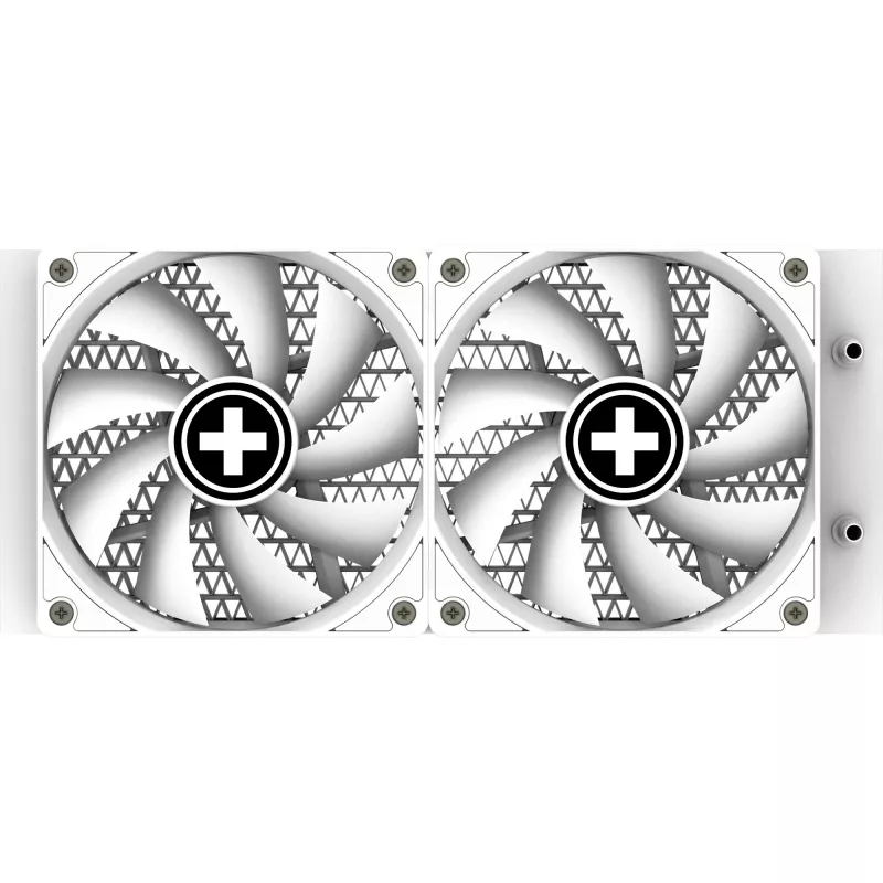 Refrigeração líquida All-in-One XILENCE Performance A+ XC974 — radiador de 240 mm, 300 W TDP, branco, ARGB
