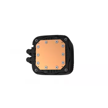 DeepCool LS520 SE AIO refrigeração líquida para CPU, 2 x 120 mm, ARGB, preto
