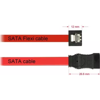 Cabo SATA DeLOCK 1 m SATA III 83837