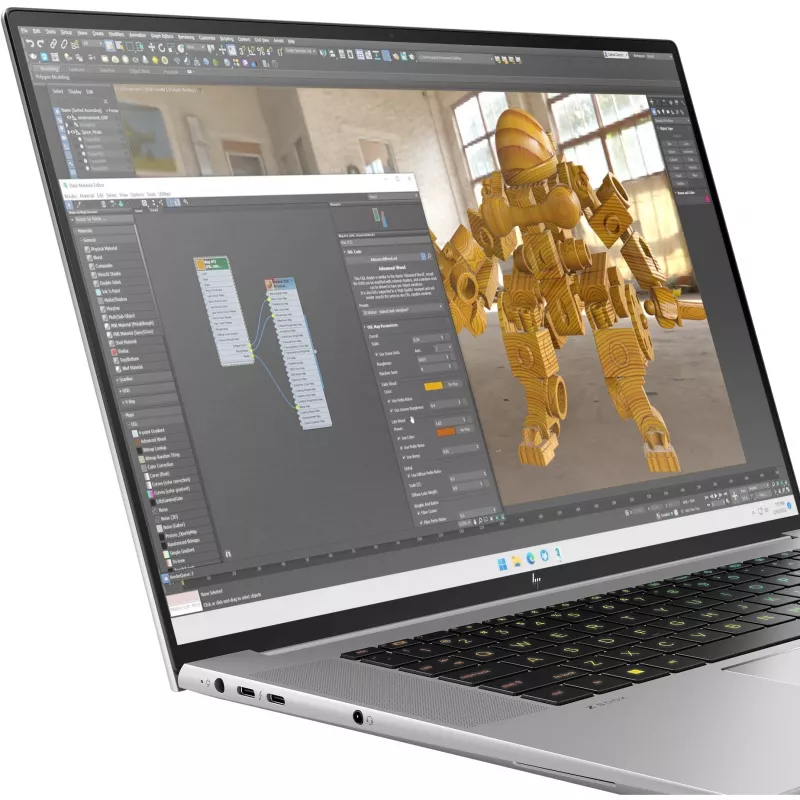 ZBook Studio 16 G11 - 16 polegadas - Intel Core Ultra 9 185H - 32 GB RAM - 1 TB SSD - NVIDIA RTX 4070