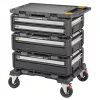 Caixa de ferramentas DeWalt DWST08520-1 metal-plástico, preto e amarelo
