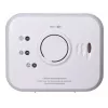Detetor de monóxido de carbono FireAngel NM-CO10X modelo com interface com interface com fios para segurança doméstica