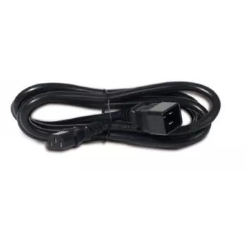 Cabo de alimentação APC, C13 para C20, 2,0 m, 2 m, conector fêmea C20, conector fêmea C13, 10 A