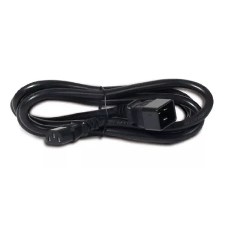 Cabo de alimentação APC, C13 para C20, 2,0 m, 2 m, conector fêmea C20, conector fêmea C13, 10 A