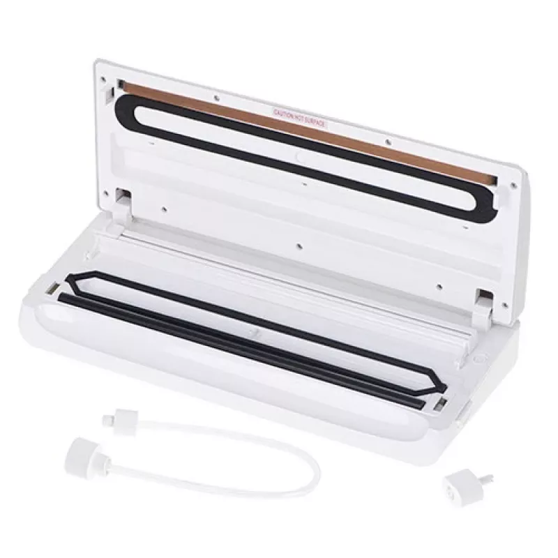 Máquina de vácuo Adler AD 4503, 130 W, vácuo -750 a -800 mbar, ficha Type-C, cinzento/branco