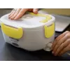 Marmita elétrica Beper 90.920G – aquecedor de alimentos 1 L, amarelo