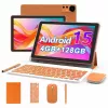 EXTRALINK TABLET CP31 WiFi ANDROID 15.0, 10.1”, 128GB, Câmara 2MP+8MP LARANJA