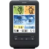 Sencor SWS 9898 Estação meteorológica Wi-Fi profissional com sensor 5-in-1, preta