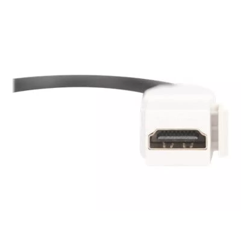 Módulo Keystone HDMI 2.0 Digitus com cabo de 12 cm (conector fêmea/conector fêmea)